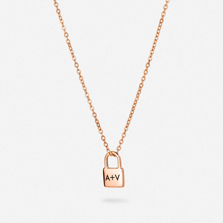 Personalised Lock Necklace